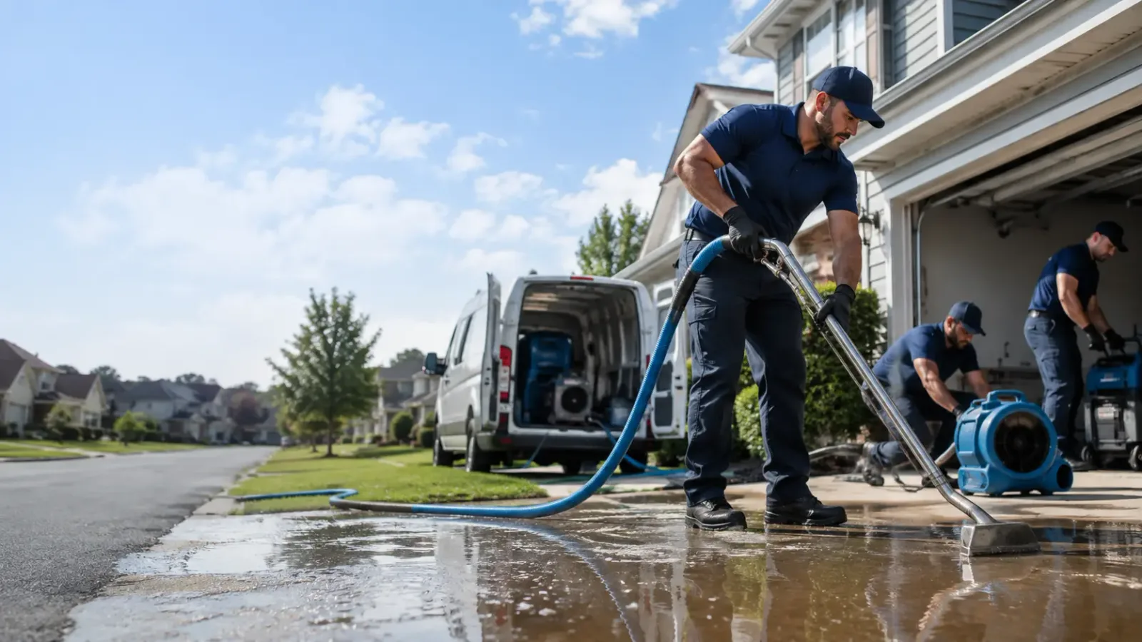 Flood Damage Restoration in Schnellville, IN